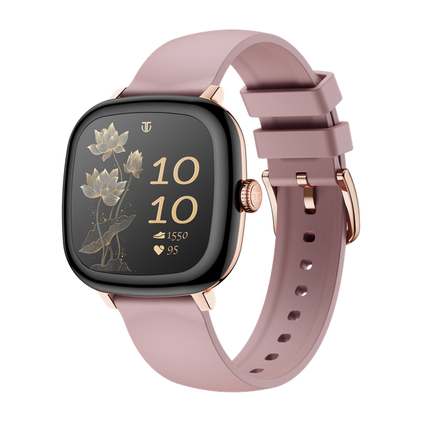 TITAN AiRA 1.70" AMOLED Metal Case Square Display,1000 Nits,AI Chat,Rotary Crown,Women Smartwatch