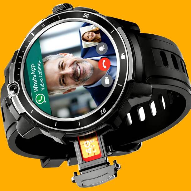 Safal Kisan 5G SIM Smart Watch UPI WhatsApp Facebook Video Call 2MP Camera Smartwatch