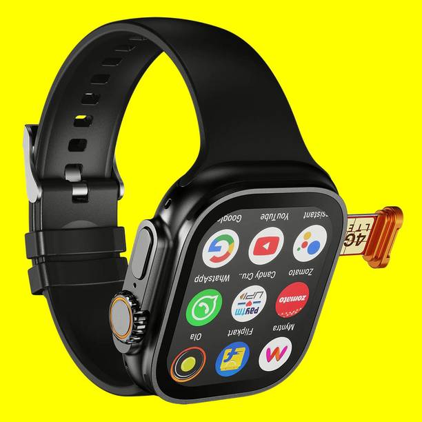 Hayyo Android 5G/4G Smart Watch Support GPS/Facebook/Wi-Fi/Bluetooth/YouTube/WhatsApp Smartwatch