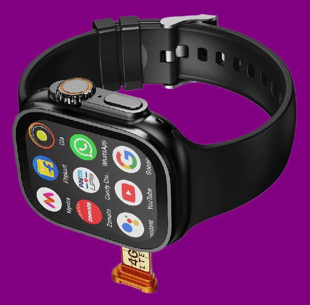 Hayyo Android 5G/4G Smart Watch Support GPS/Facebook/Wi-Fi/Bluetooth/YouTube/WhatsApp Smartwatch