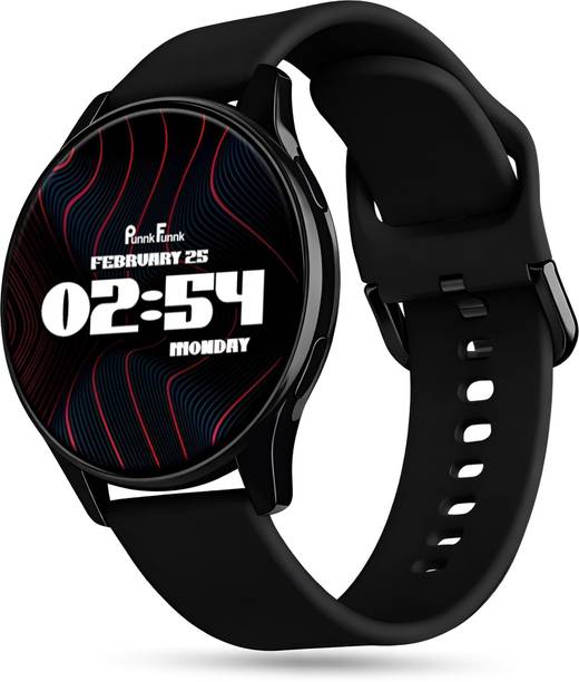 PunnkFunnk Active 2 " 1.49 Amoled Display, BT Calling, Music, Fitness, Game, Notification Smartwatch