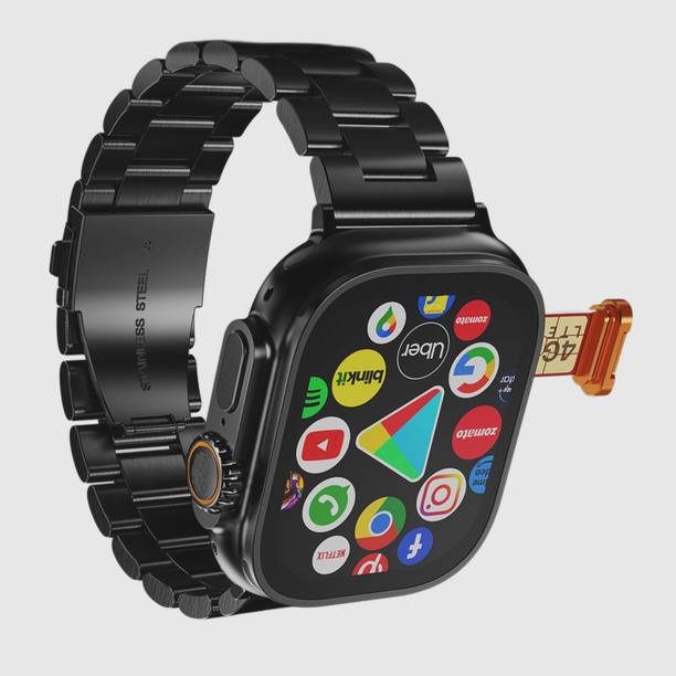 Hayyo Android 4G Smart Watch Support Bluetooth/YouTube/Wi-Fi/Facebook/GPS/WhatsApp Smartwatch