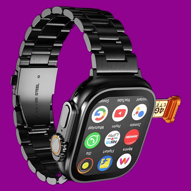 Safal Kisan 5G/4G Android Smart Watch Support Bluetooth/Wi-Fi/Facebook/GPS/WhatsApp/YouTube Smartwatch
