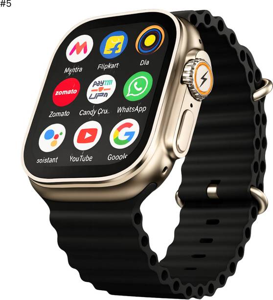 TECHIO T800 Ultra Smart Watch with Activity Tracker & Waterproof Design Smartwatch