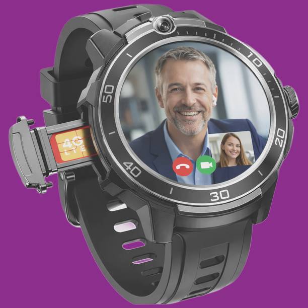 Safal Kisan 5G Android Smart Watch Fitness Tracker YouTube/WhatsApp/Facebook Support Smartwatch
