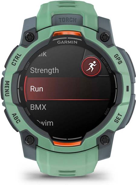 GARMIN Instinct 3,45Mm,Amoled,Neo Tropic Bezel W/Neo Tropic Band,(A04883) Smartwatch