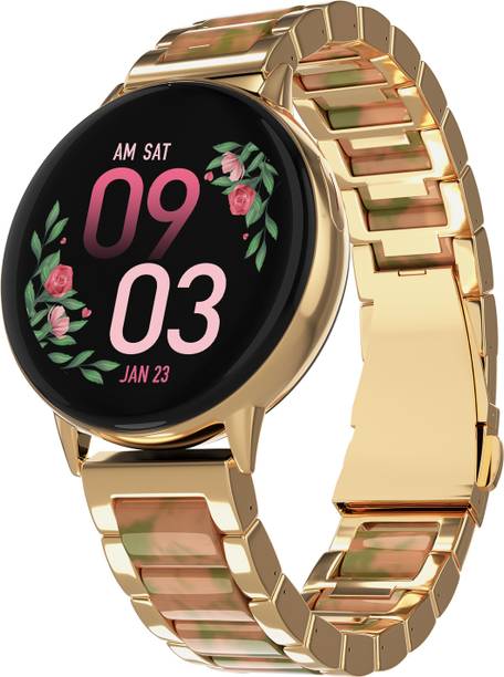 Lifelong Amber 1.39'' Premium Luxury for Women AMOLED Display BT Calling Smartwatch