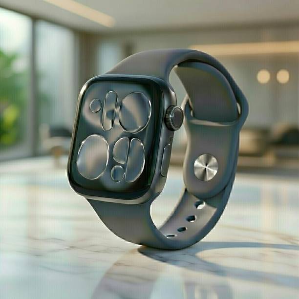 WEKTU Watch Series 11 46 mm Jet Black Aluminium Case with Black Sport Band(apple)/020 Smartwatch