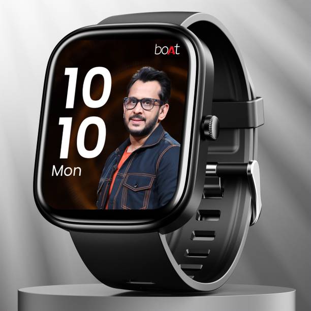 boAt Ultima Prism with 1.96" AMOLED Display,BT Calling,Coins & Watch Face Studio Smartwatch