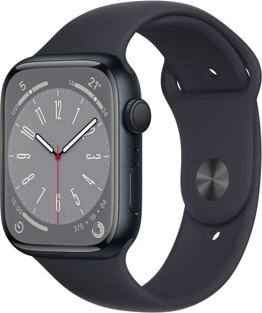 Apple Watch Series 8, 45mm GPS ECG app, Temperature sensor, IPX6, Fall/Crash Detection
