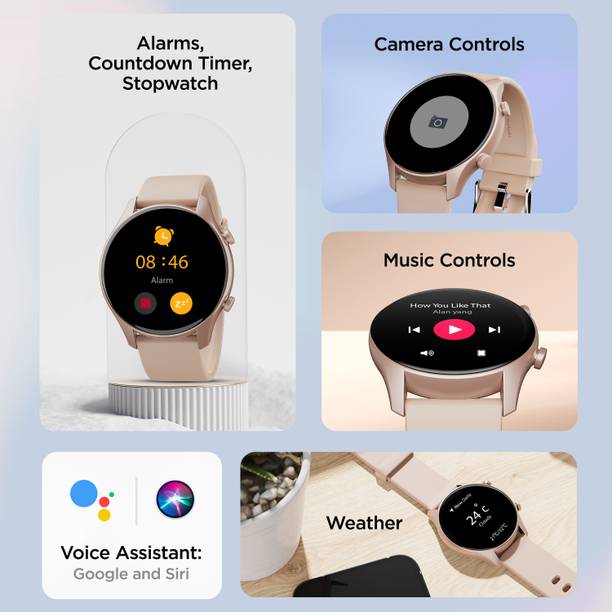 boAt Lunar Connect Plus w/ 3.63 cm(1.43′)’ AMOLED Display, BT Calling & Sports Modes Smartwatch