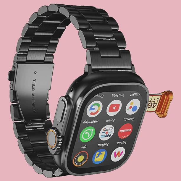 SAIRAM COMPUTER Android 4G LTE Smart Watch Support WhatsApp/GPS/Facebook/Wi-Fi/Bluetooth/YouTube Smartwatch