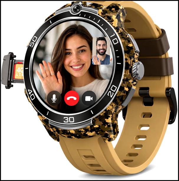 SAIRAM COMPUTER India's 1st 4G LTE Android Smart Watch Smartwatch