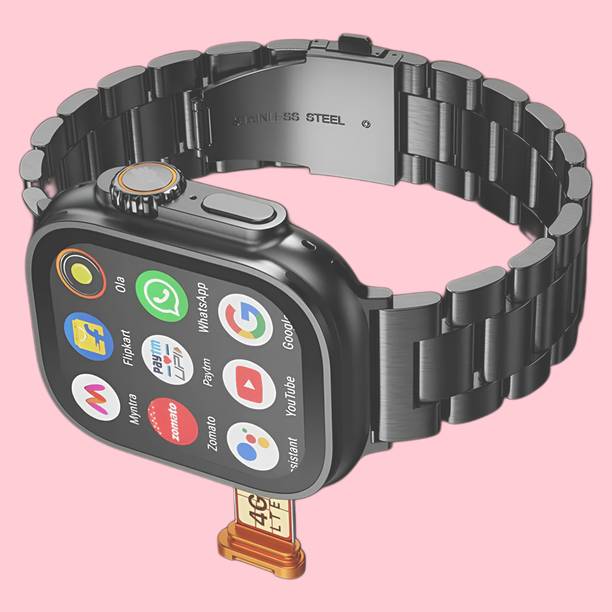 Safal Kisan Android 5G/4G Smart Watch Support Wi-Fi/Bluetooth/Facebook/GPS/WhatsApp/YouTube Smartwatch