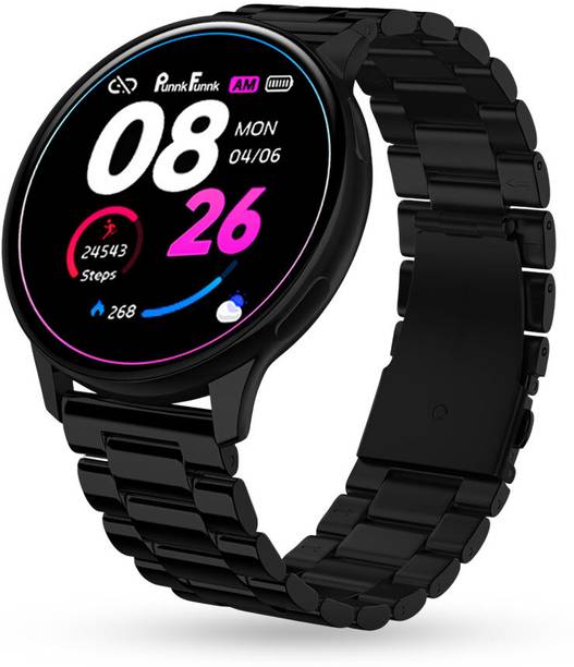 PunnkFunnk Active Smartwatch with Bluetooth Calling, SpO2, Heart Rate and 120 Sports Modes Smartwatch