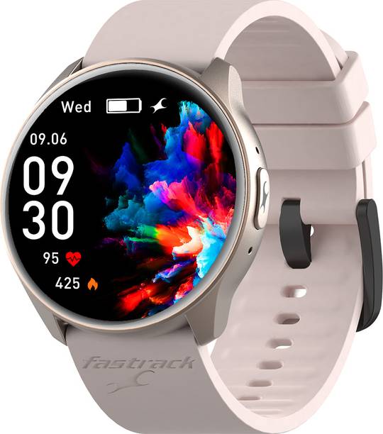 Fastrack Revoltt FR1 Pro|1.3Inch AMOLED display with 600 Nits|Advanced BT Calling Chipset Smartwatch