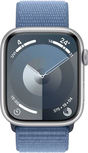 Apple Watch Series 9 GPS 45mm Silver Aluminium Case with Winter B