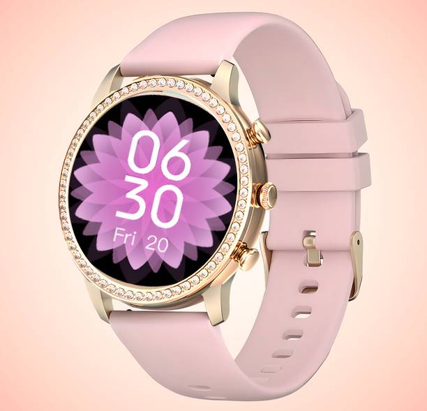 Ezerio Gen 9 Smart Watch for Women with Sleek Metal Dial, Glossy Finish Smartwatch