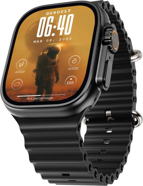 GOBOULT Crown Pro 2.01'' AMOLED Display, Working Crown, AOD, Zinc Alloy Frame Smartwatch