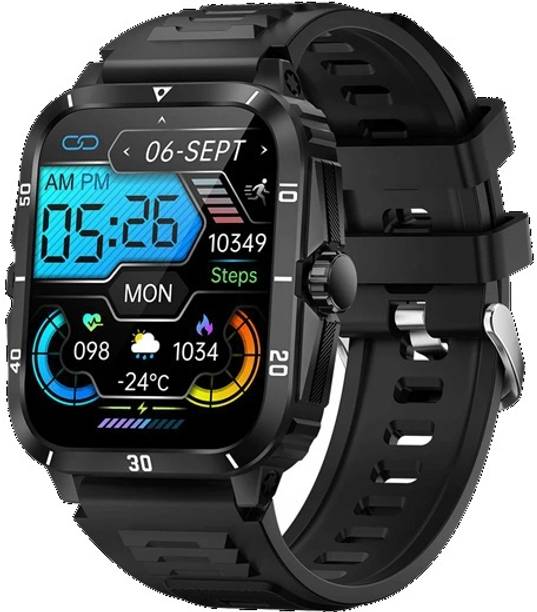FITRIC Bluetooth Calling Smartwatch HD Display SpO2 Heart Rate Fitness Watch Smartwatch