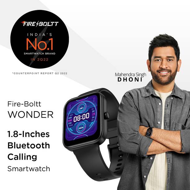 Fire-Boltt Wonder 1.8 Bluetooth Calling Smart Watch with AI Voice Assistant Smartwatch