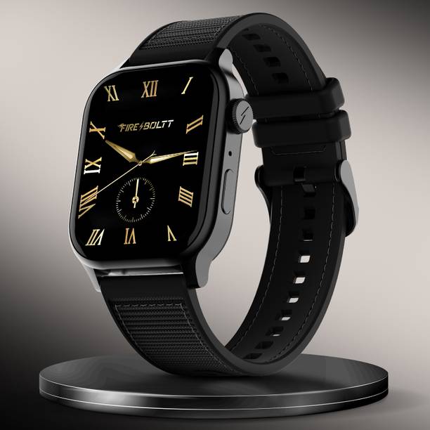 Fire-Boltt Rise Force 1.85 BT Calling, Nylon Fluoroelastomer Hybrid Strap Rotating Crown Smartwatch