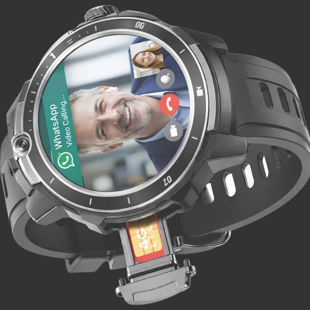 Safal Kisan 5G Smartwatch 4G LTE SIM 2MP Camera All Social Media Apps UPI Payments Support Smartwatch