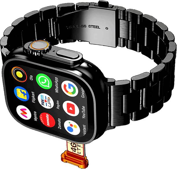 Safal Kisan Android 4G Smart Watch Support Facebook/GPS/WhatsApp/YouTube/Bluetooth/Wi-Fi Smartwatch
