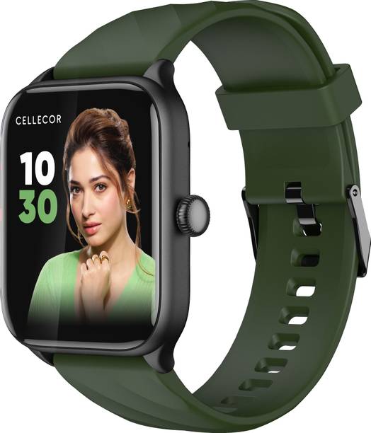 Cellecor STEW 1.83" BT Calling, 500 NITS, AI Voice Assistant,SPo2