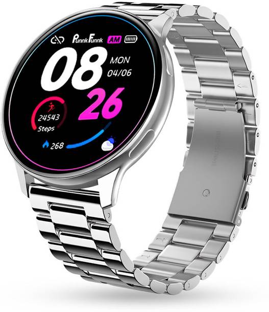 PunnkFunnk Active Smartwatch with Bluetooth Calling, SpO2, Heart Rate and 120 Sports Modes Smartwatch