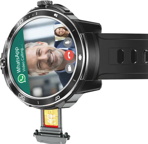 Safal Kisan Android Smart Watch - 4G SIM/LTE/Wi-Fi/Android OS/Play Store Unlimited Apps/GPS Smartwatch