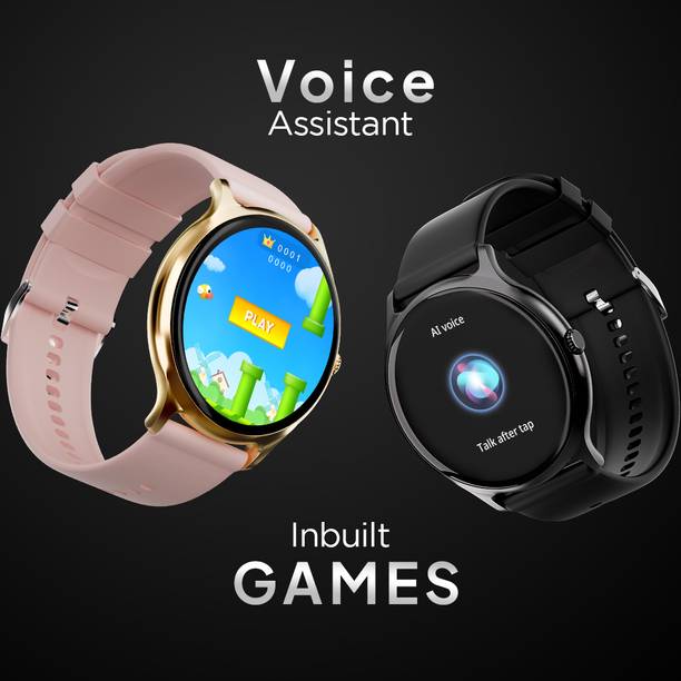 Fire-Boltt Ninja Talk 1.39” Round Bluetooth Calling Metal Body,120 Sports Modes Smartwatch