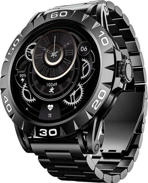 boAt Enigma Z30 w/ 1.39" HD Display, BT Calling & Luxurious Metal Design Smartwatch