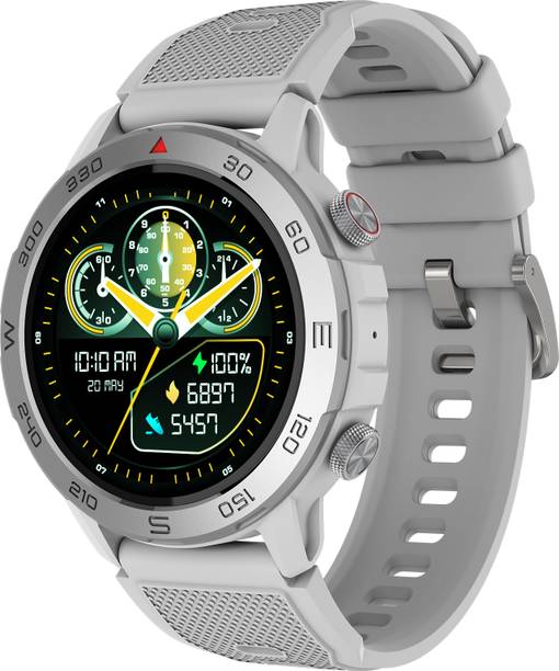 beatXP Duke 1.43'' Rugged Super AMOLED Display BT Calling, 100+ Sports Modes & IP67 Smartwatch