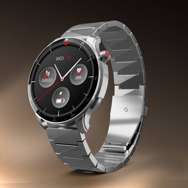 Urban Titanium 1.39” Display with Metal Strap, Bluetooth Calling, SpO2, HR monitoring Smartwatch