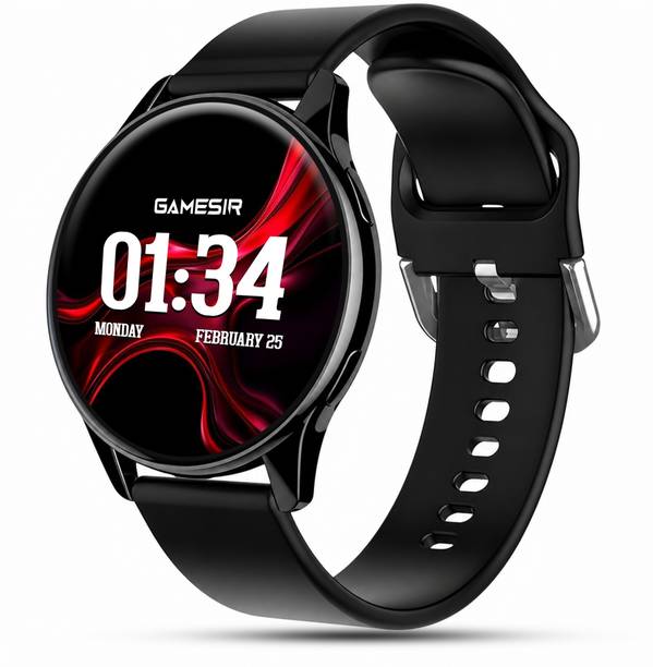 GameSir Stylish Round Dial Smartwatch for Men & Women Bluetooth Calling Fitness Tracker Smartwatch