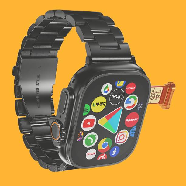 Hayyo 5G Android Smart Watch Support Facebook/Wi-Fi/Bluetooth/YouTube/WhatsApp/GPS Smartwatch