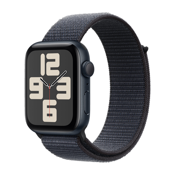 Apple Watch SE 2 GPS 44mm (2nd Gen) Midnight Aluminium with Ink Sport Loop