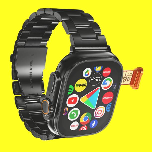 SAIRAM COMPUTER Android 4G LTE Smart Watch Support Facebook/Wi-Fi/GPS/WhatsApp/YouTube/Bluetooth Smartwatch
