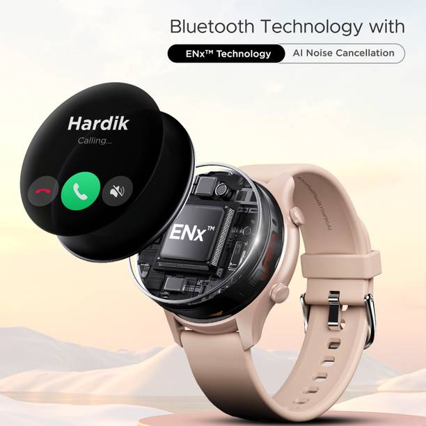 boAt Lunar Connect Plus w/ 3.63 cm(1.43′)’ AMOLED Display, BT Calling & Sports Modes Smartwatch