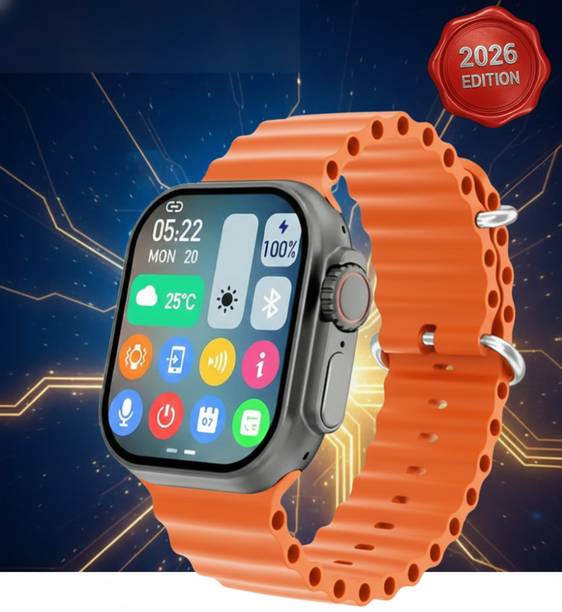 TECHIO T800 Ultra Smartwatch with Find My Phone & Anti-Lost Feature Smartwatch