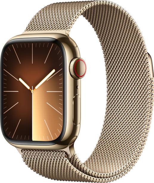Apple WaPS + Cellular 41mm Gold Case & Gold Milanese Loop (Gold S