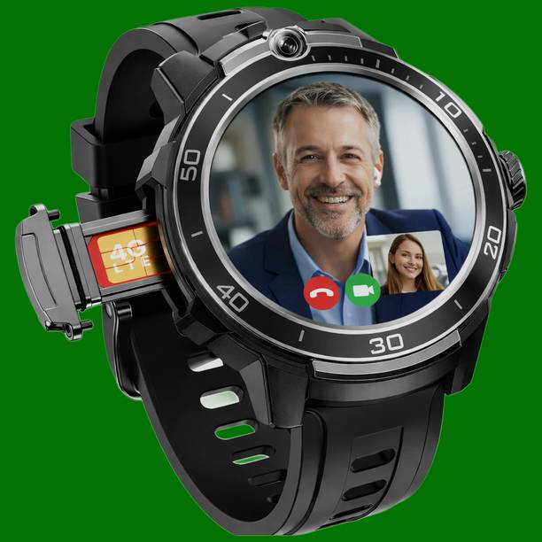 COMPUTER WIZARDS 5G Android Smartwatch HD Display Bluetooth/GPS/WhatsApp [LGN-ST] Smartwatch