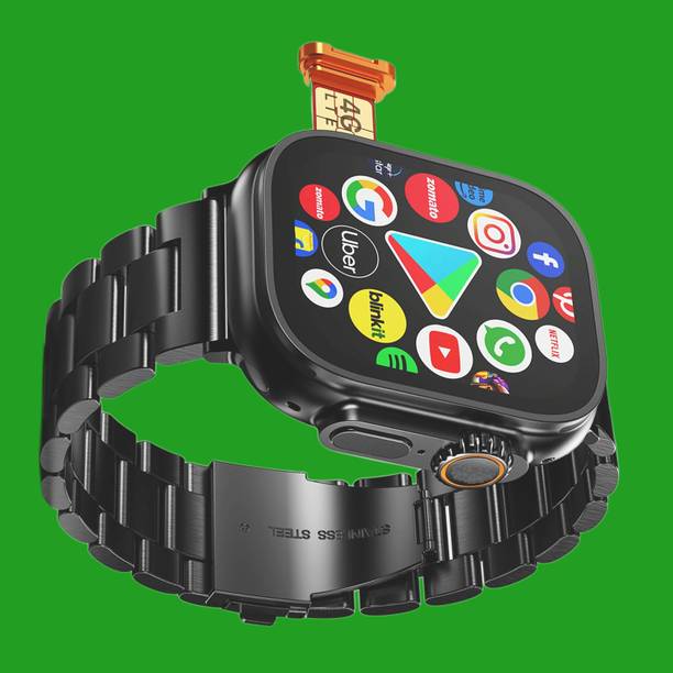 SAIRAM COMPUTER Android 4G LTE Smart Watch Support GPS/Facebook/Wi-Fi/Bluetooth/YouTube/WhatsApp Smartwatch