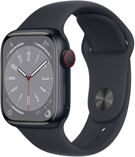 Apple Watch Series 8, 41mm GPS + Cellular ECG app, Temp...