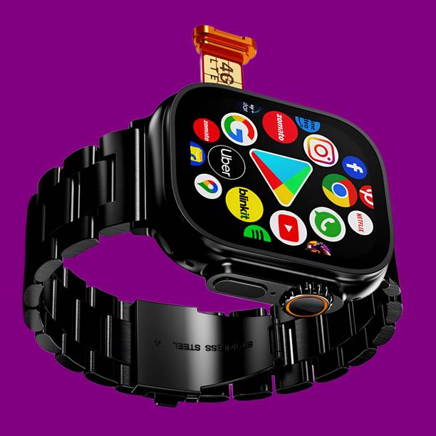 Hayyo 5G/4G Android Smart Watch Support YouTube/Bluetooth/Wi-Fi/Facebook/GPS/WhatsApp Smartwatch