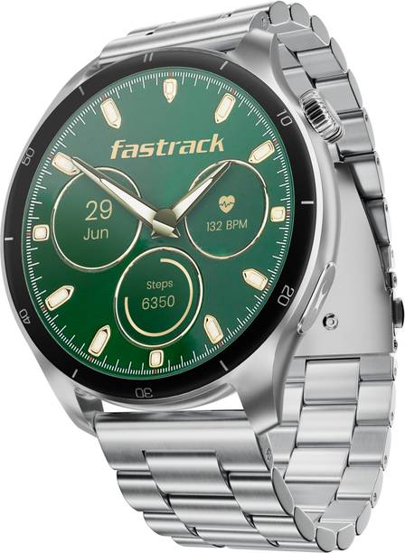 Fastrack Dezire FX1 Pro-1.43''|Premium Fashion|Metal Design|AMOLED|AOD|AI Voice Assistant Smartwatch