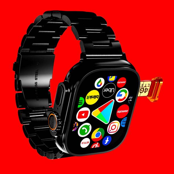SAIRAM COMPUTER 4G LTE Android Smart Watch Support GPS/Facebook/Wi-Fi/Bluetooth/YouTube/WhatsApp Smartwatch