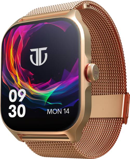 TITAN Zeal-1.85''|AMOLED|700 Nits|AOD|Premium Design|Functional Crown|AI Coach|Fashion Smartwatch