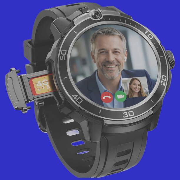 Safal Kisan 5G Android Smart Watch SIM All Social Media Apps 2MP Camera UPI Payments Support Smartwatch